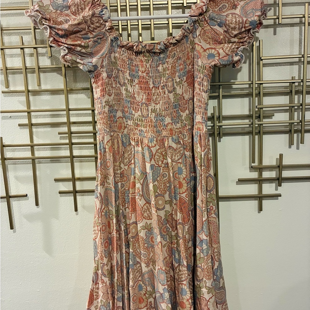 Angel Dear Multicolor Floral Maxi Dress